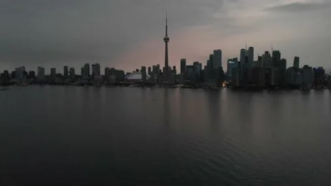 Toronto skyline Stock Footage 143205489