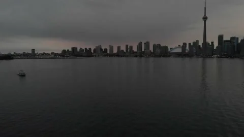 Toronto skyline Stock Footage 143205870