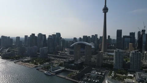 Toronto Skyline Stock Footage 242804552