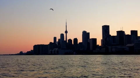 Toronto Skyline Stock Footage 246954780