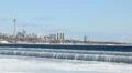 Toronto Skyline Ice Waves 2 HD Footage