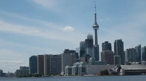 Toronto skyline panorama Stock Footage 64926950