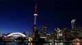 Toronto Skyline Smooth Motion Night 4 4k or 4k+ Resolution