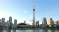 Toronto Skyline Smooth Pan Day 4k or 4k+ Resolution