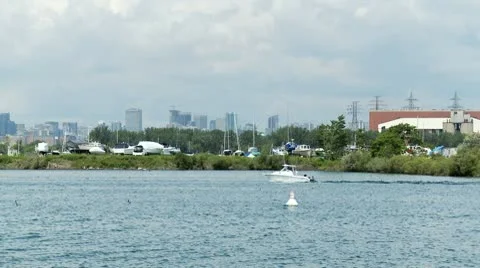 Toronto Skyline_HD Stock Footage 10600392