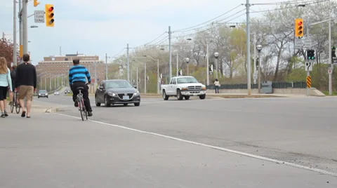 Toronto in Spring Stock Footage 38617236