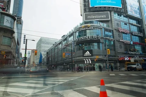 Toronto Streets Stock Footage 114022996
