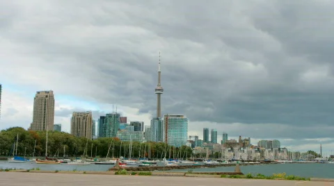 Toronto, time lapse Video stock 857882