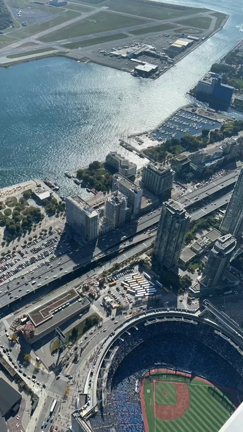 Toronto Timelapse from CN Tower 库存影片 282133362