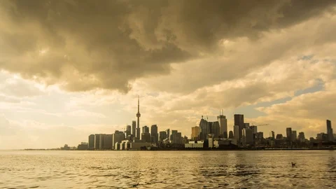 Toronto Timelapse Stock Footage 113294805