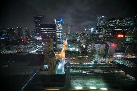 Toronto Timelapse Stock Footage 187580569