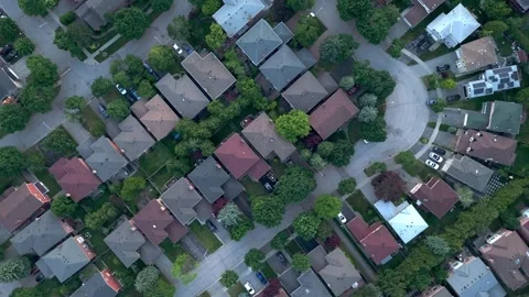 Toronto topdown Video stock 317430751