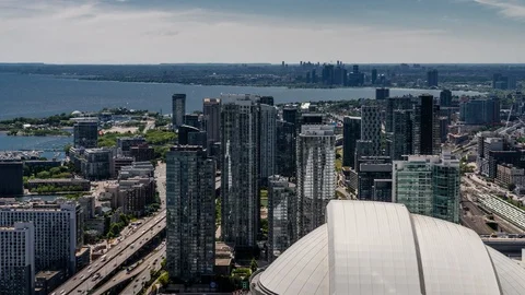 Toronto Traffic Stock Footage 91302948