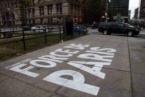 TORONTO - TRIBUTES FOR PARIS Foto stock