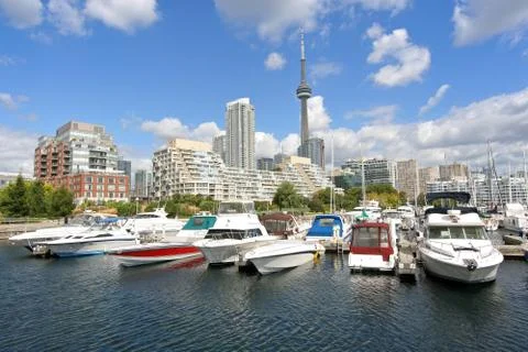 Toronto waterfront Stock Photos