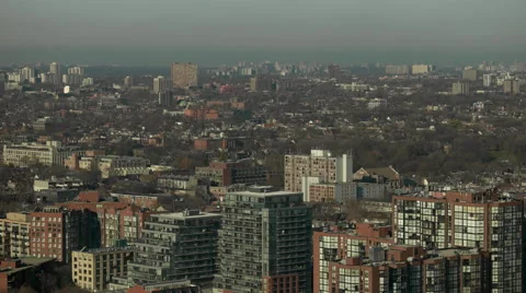 Toronto West Skyline Stock Footage 57458201