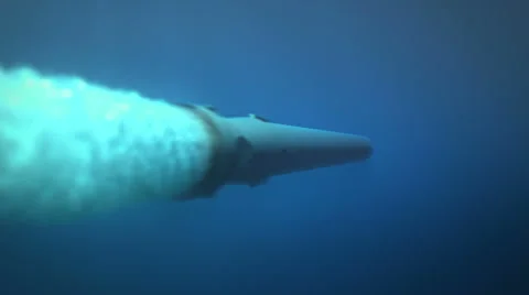 Torpedo Launch - Close Up Stock Footage 40624963