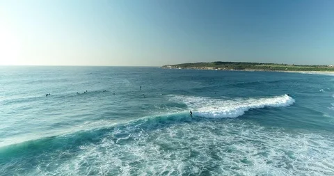 Torpedo surfer Stock Footage 95703748