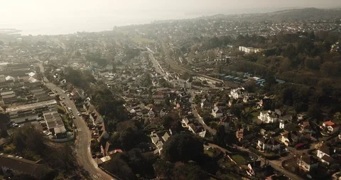 Torquay - Drone - 4K Stock Footage 105457459