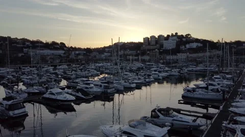 Torquay Harbour (12) Video stock 152817282