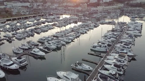 Torquay Harbour (7) Stock Footage 152817256