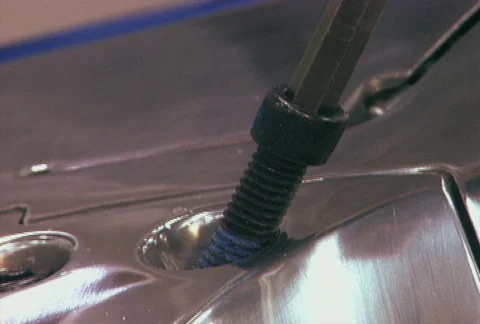 Torque Applied To Bolt Stock Footage