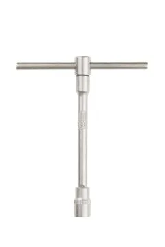 Torque spanner and socket Stock Photos