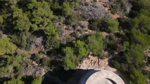 Torre de Campanitx (Torre d'en Valls) in Ibiza, Spain Stock Footage 225890019