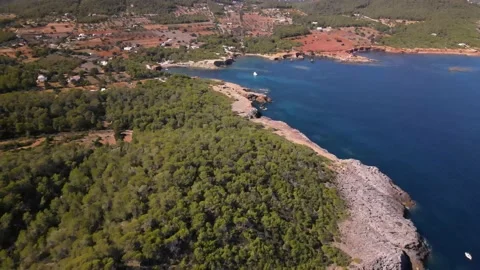 Torre de Campanitx (Torre d'en Valls) in Ibiza, Spain Stock Footage 225890140