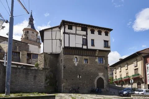 Torre de los Hurtado de Anda, XV Century, Vitoria, Gasteiz, la Stock-Fotos