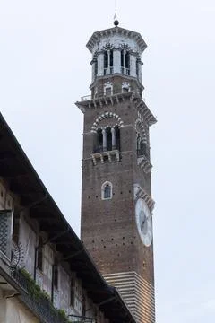 The Torre dei Lamberti Foto stock