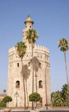 Torre del oro Foto stock