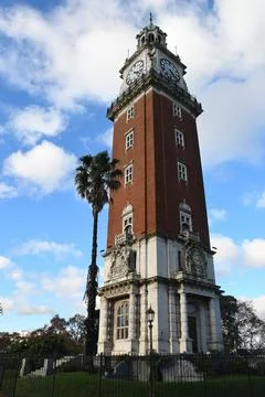 Torre Monumental Clock Tower in Buenos Aires Stock-Fotos