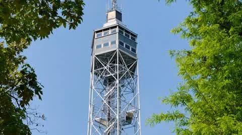 Torre (tower) branca Stock Footage 8907893