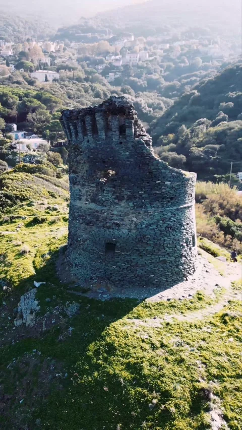 Torre villaggio Stock Footage 293557811