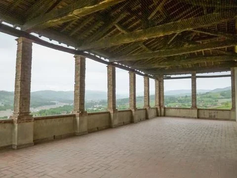 Torrechiara castle Stock Photos