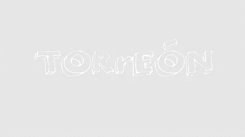 Torreon. Animated text. 4K video. Transparent Alpha channel. Stock Footage 156776768