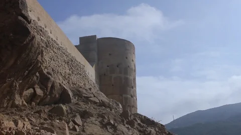 Torres de Alcala of Morocco Stock Footage 123403982