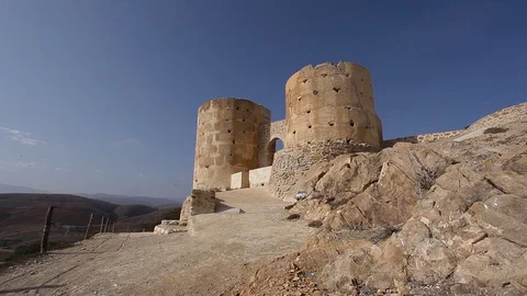 Torres de Alcala of Morocco Stock Footage 123404115