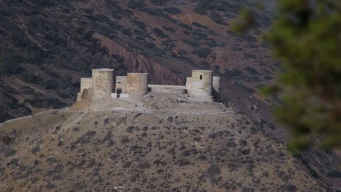Torres de Alcala of Morocco Stock Footage 123404264