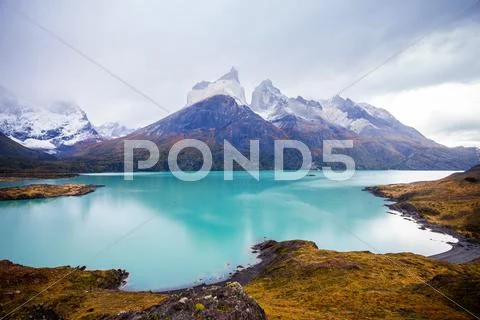 Torres del Paine Park Stock Photos