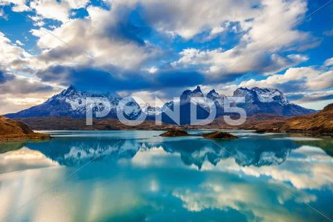 Torres del Paine Park Stock Photos