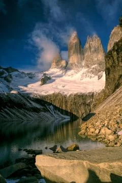 Torres del Paine Stock Photos