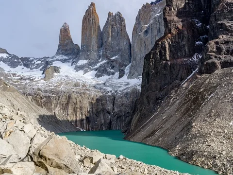Torres del Paine timelapse Stock Footage 70828862