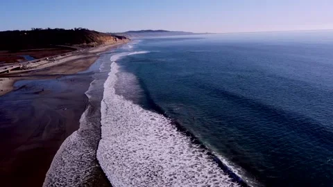 Torrey Pines State Beach Stock Footage 172120870