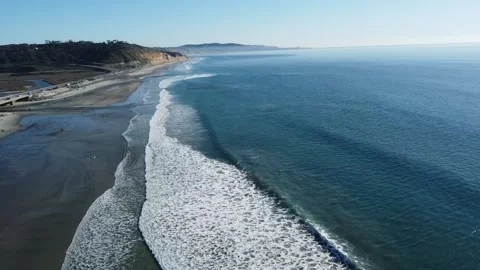 Torrey Pines State Beach Stock Footage 172120873