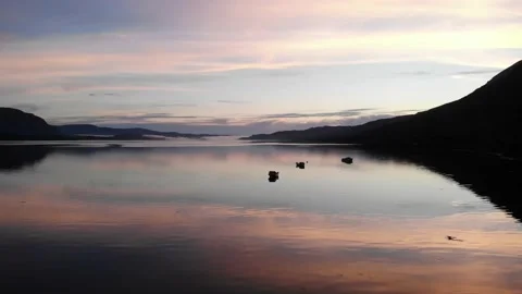 Torridon Dusk Stock Footage 214274336