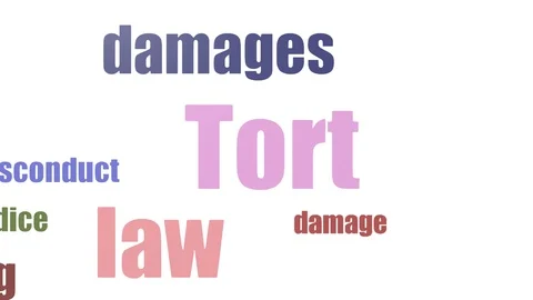 Tort Tagcloud Animated Isolated 스톡 동영상 107206737