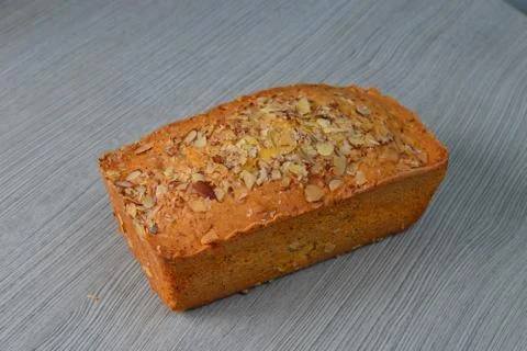 Torta almendras Stock Photos
