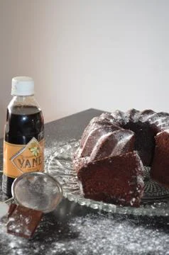 Torta fluffosa Stock Photos